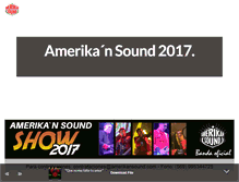 Tablet Screenshot of amerikansound.com
